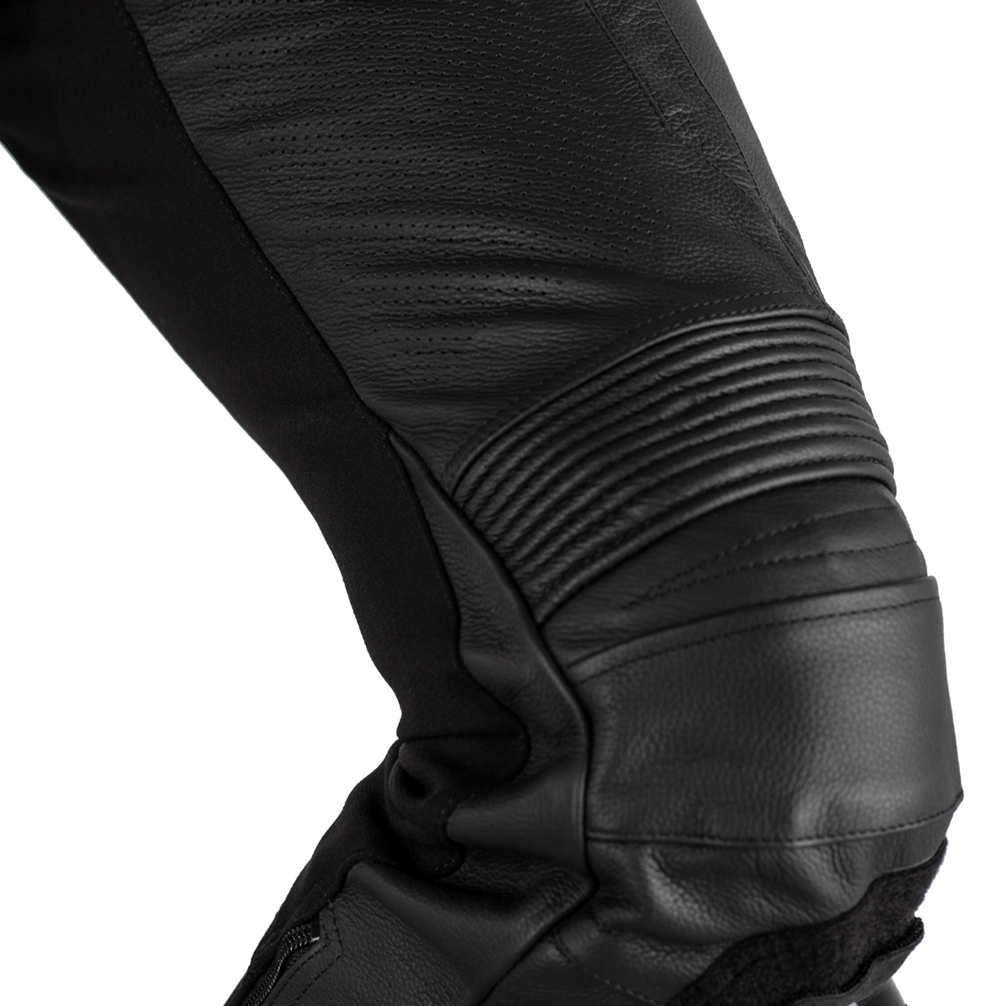 RST Axis Sport (CE) Mens Leather Jean Short Leg- Black (2346)