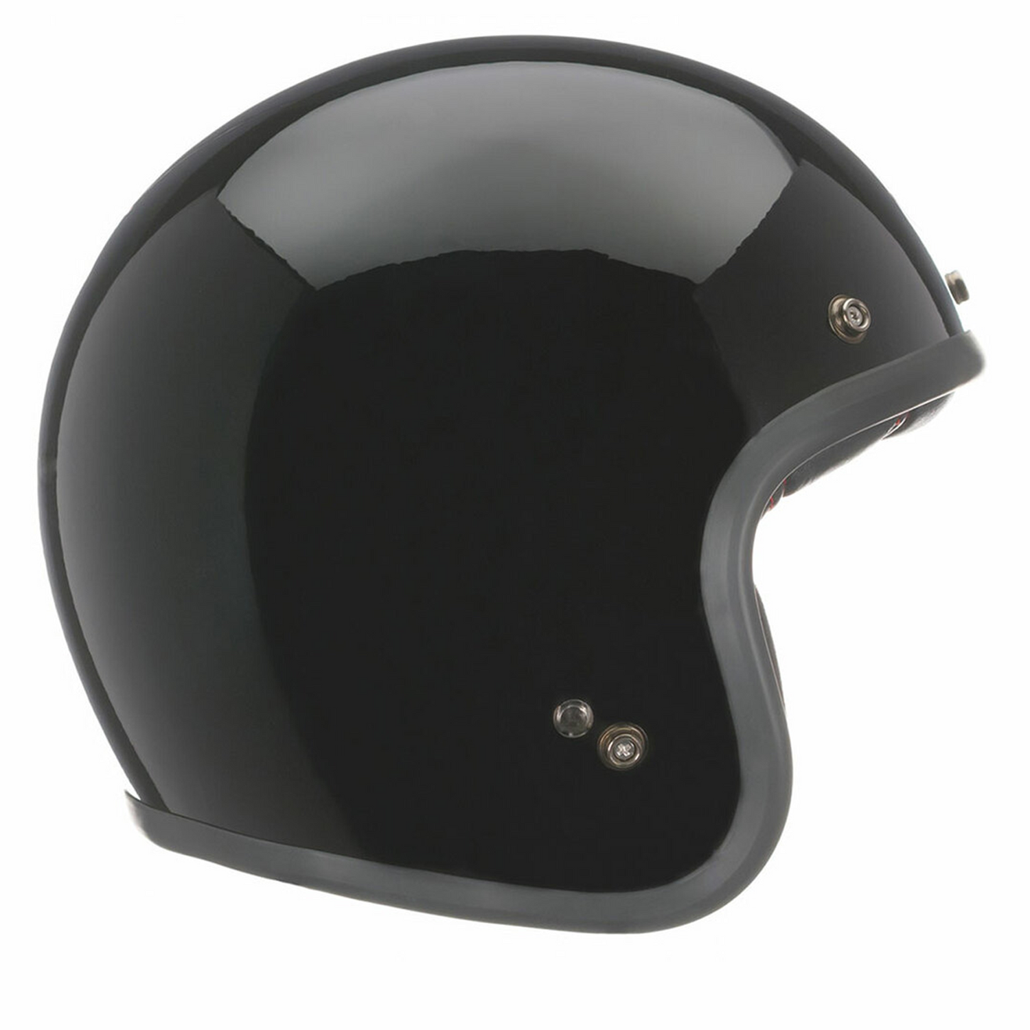 bell cruiser helmet Bell Custom 500 Solid Black Motorcycle Helmet – Gear Change Online
