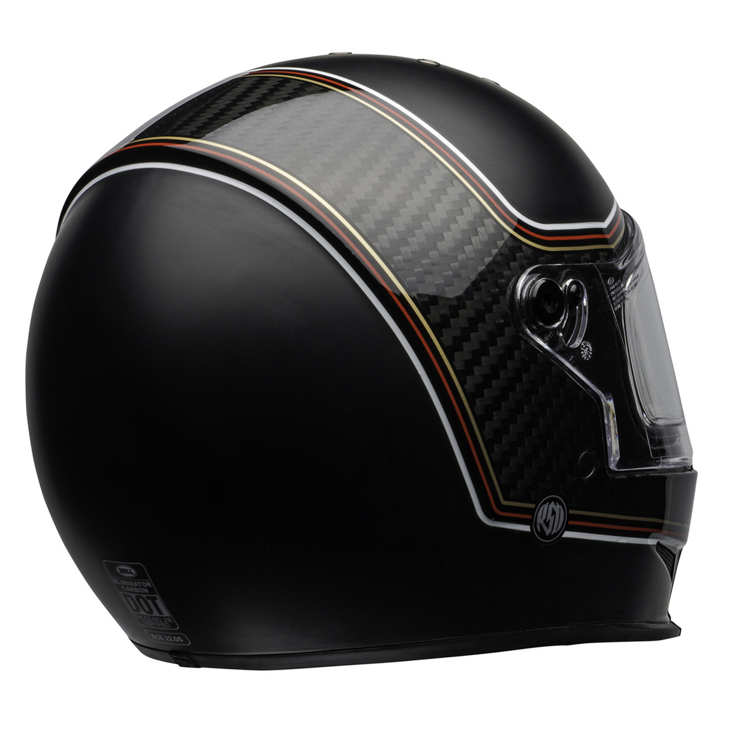 bell eliminator carbon rsd the charge helmet Bell Eliminator Carbon RSD The Charge Black Motorcycle Helmet – Gear Change Online