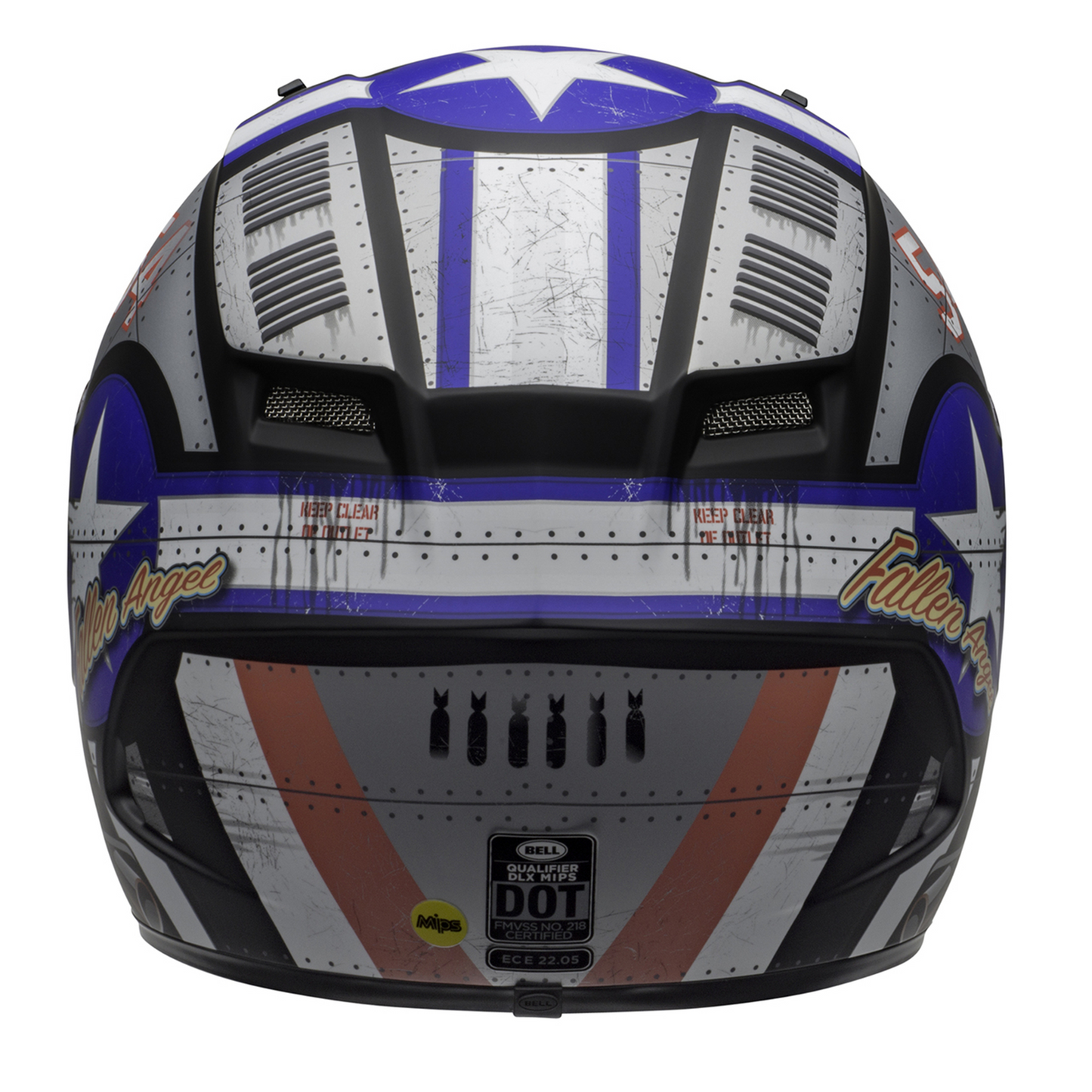 Bell Qualifier DLX Mips - Devil May Care Grey - Includes Transitions Visor