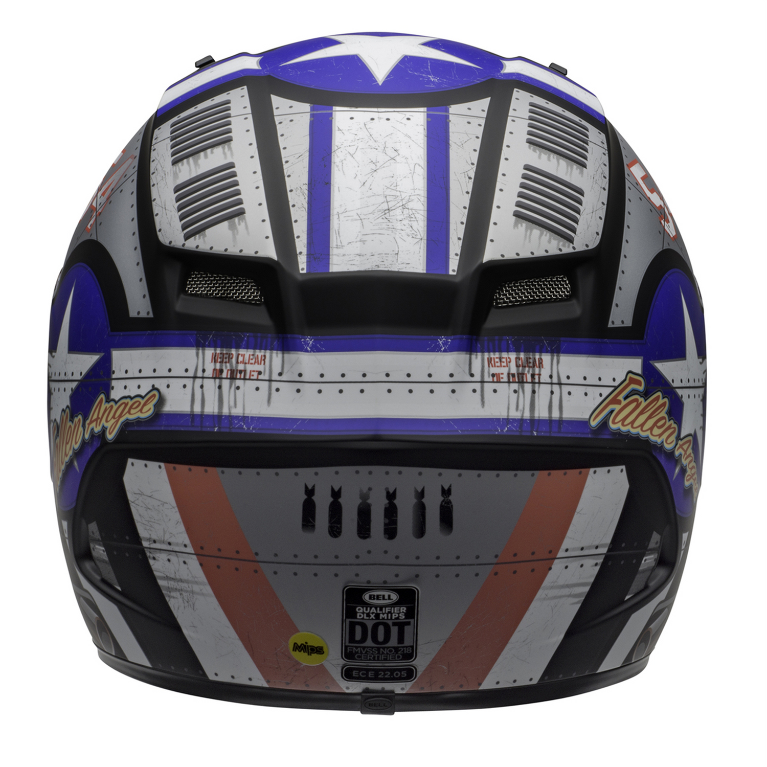 Bell Qualifier DLX Mips Devil May Care Grey Motorcycle Helmet Bell Qualifier DLX Mips Devil May Care Grey Motorcycle Helmet