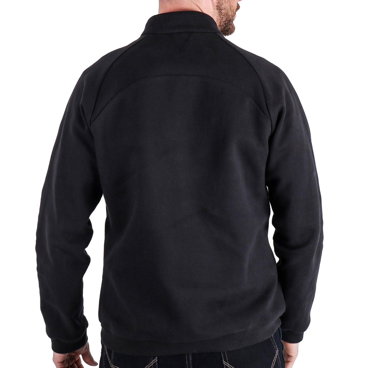 Knox Shield Half-Zip Sweat Shirt Made With Spectra - Black