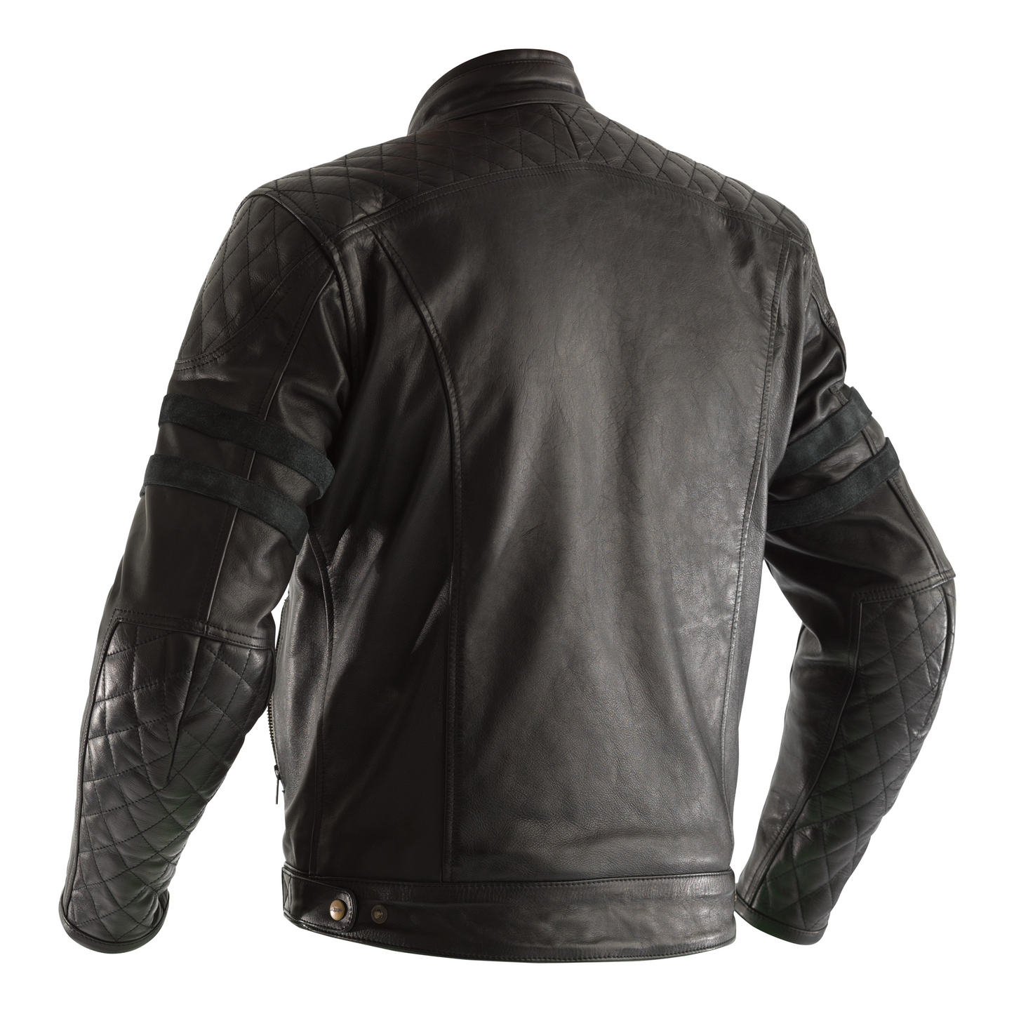 RST IOM TT Hillberry Leather Riding Jacket - CE APPROVED - Black