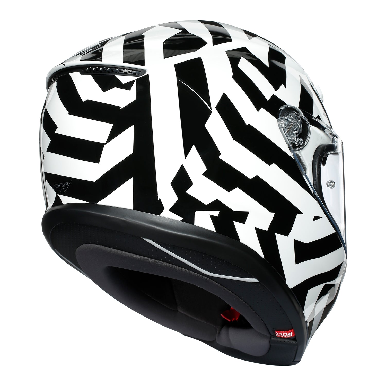 agv k6 secret black white AGV K6 Secret - Black/White