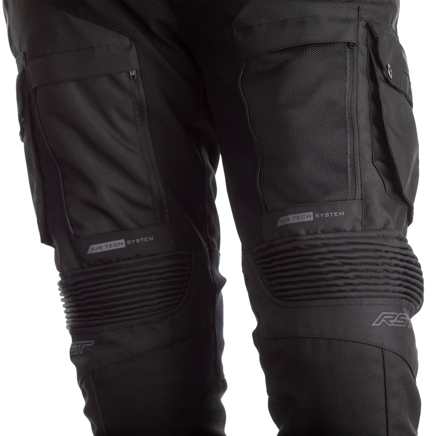 RST Adventure-X (CE) Mens Textile - Short Length - Jean - Black