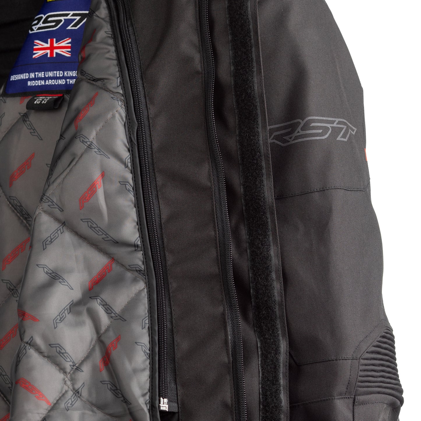 RST Atlas CE Men's Waterproof Textile Jacket - Black (2366)