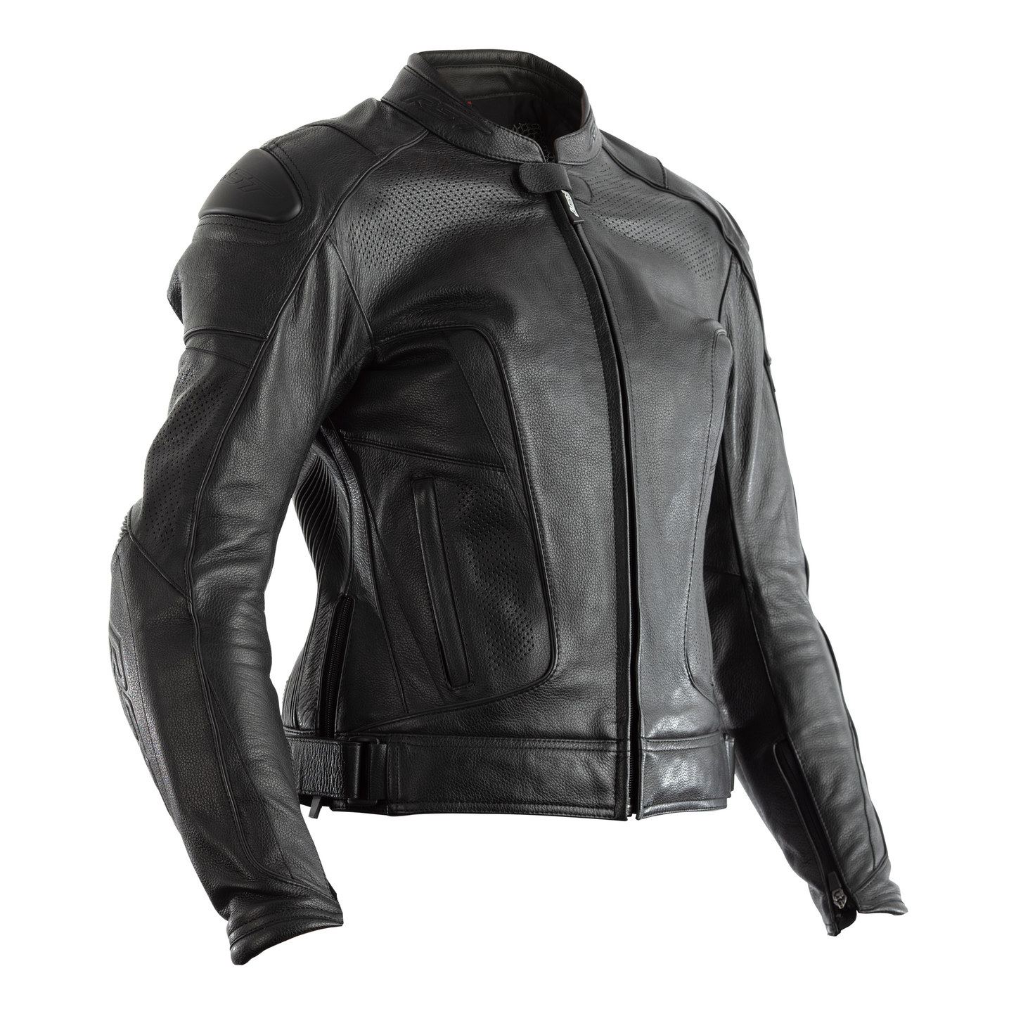 RST GT Leather Ladies Riding Jacket - CE APPROVED - Black