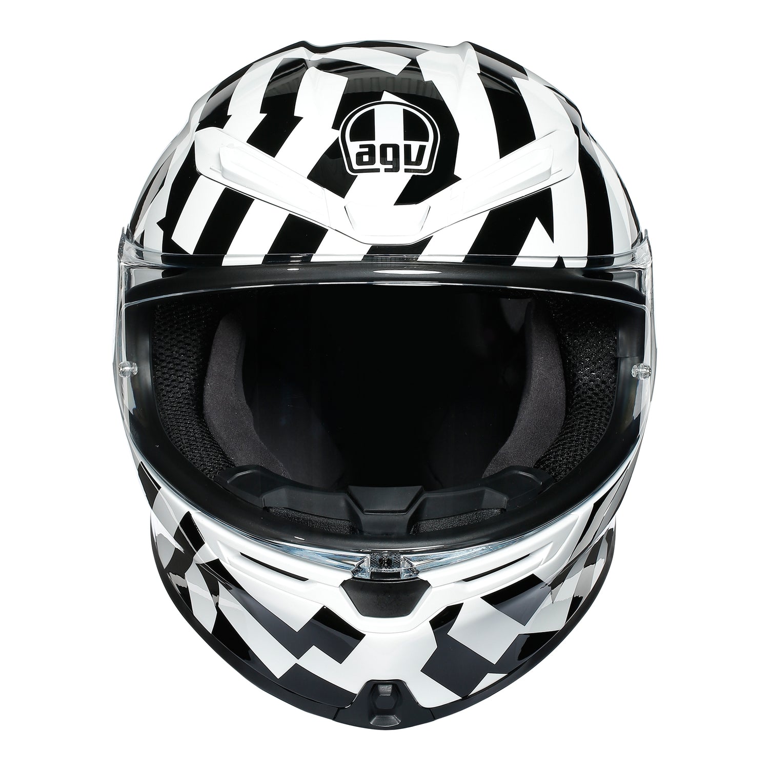 agv helmet black and white AGV K6 Secret - Black/White