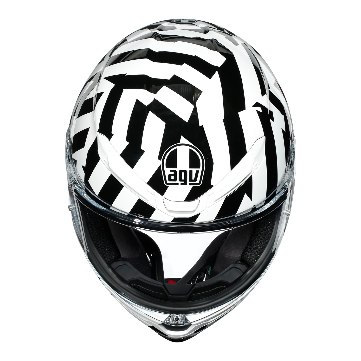 agv k6 black white AGV K6 Secret - Black/White