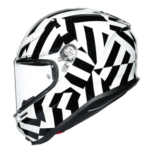 AGV K6 - Secret - Black/White