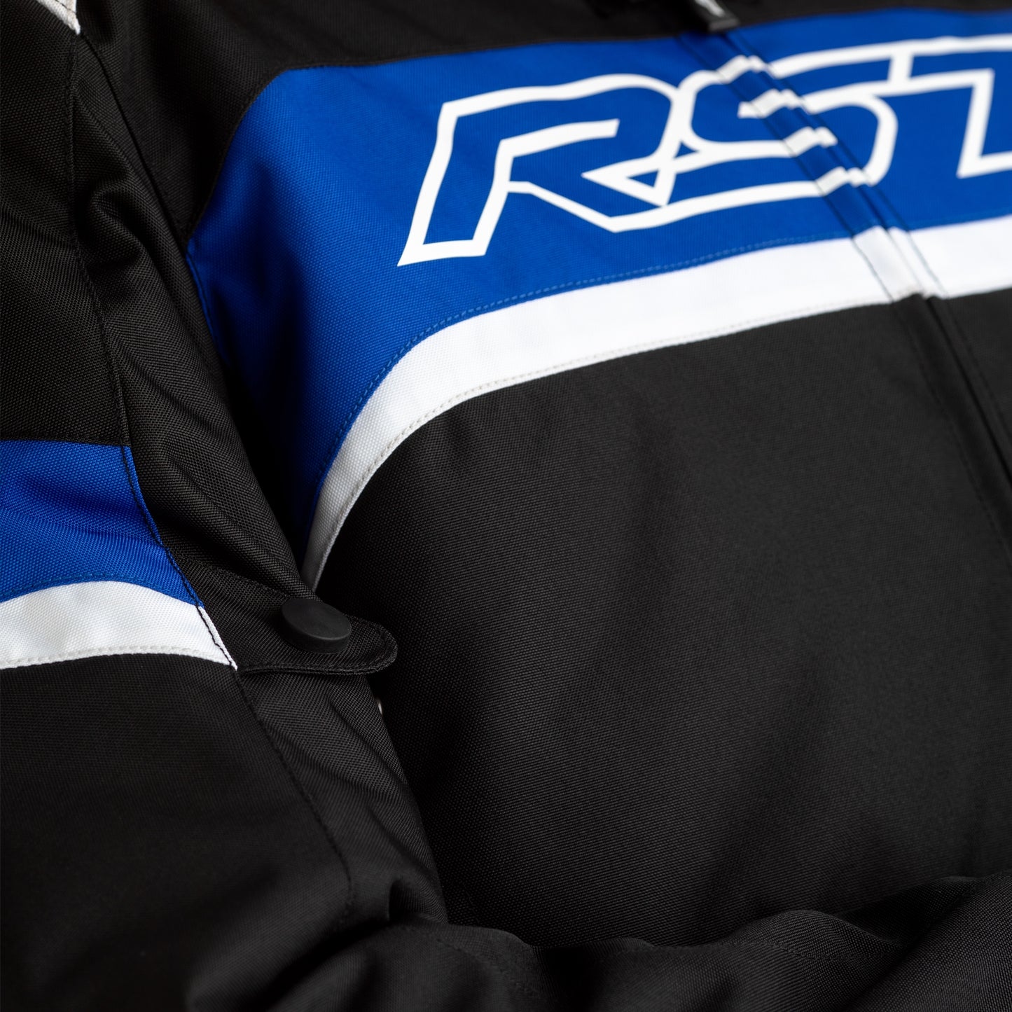 RST Pilot CE Men's Waterproof Textile Jacket - Black / Blue / White (2368)