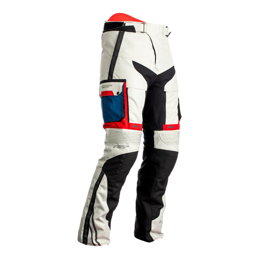 RST Adventure-X Men's Textile Regular Leg Jeans - Ice/Blue/Red/Black