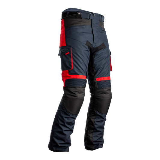 RST Atlas (CE) Mens Waterproof Textile - Regular Length - Jean - Blue / Black / Red