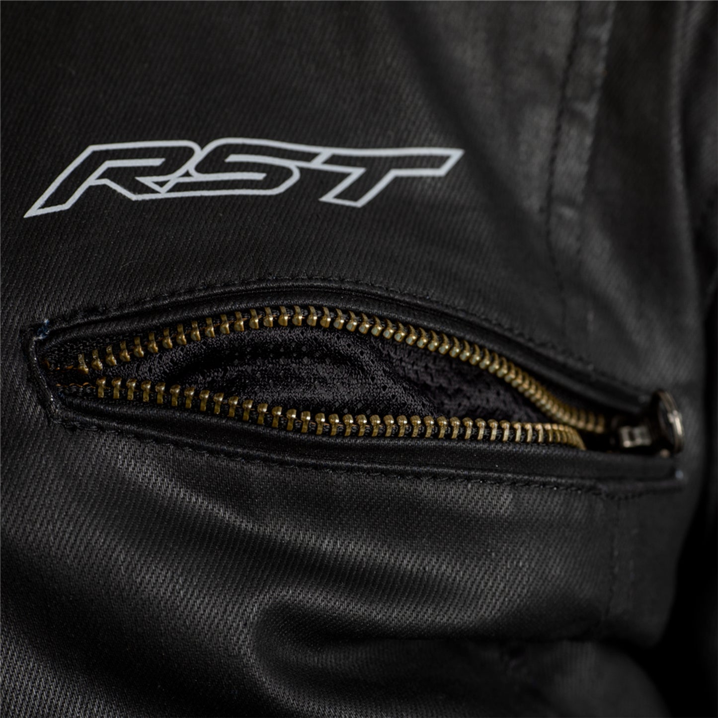 RST Brixton CE Men's Textile Riding Jacket - Black