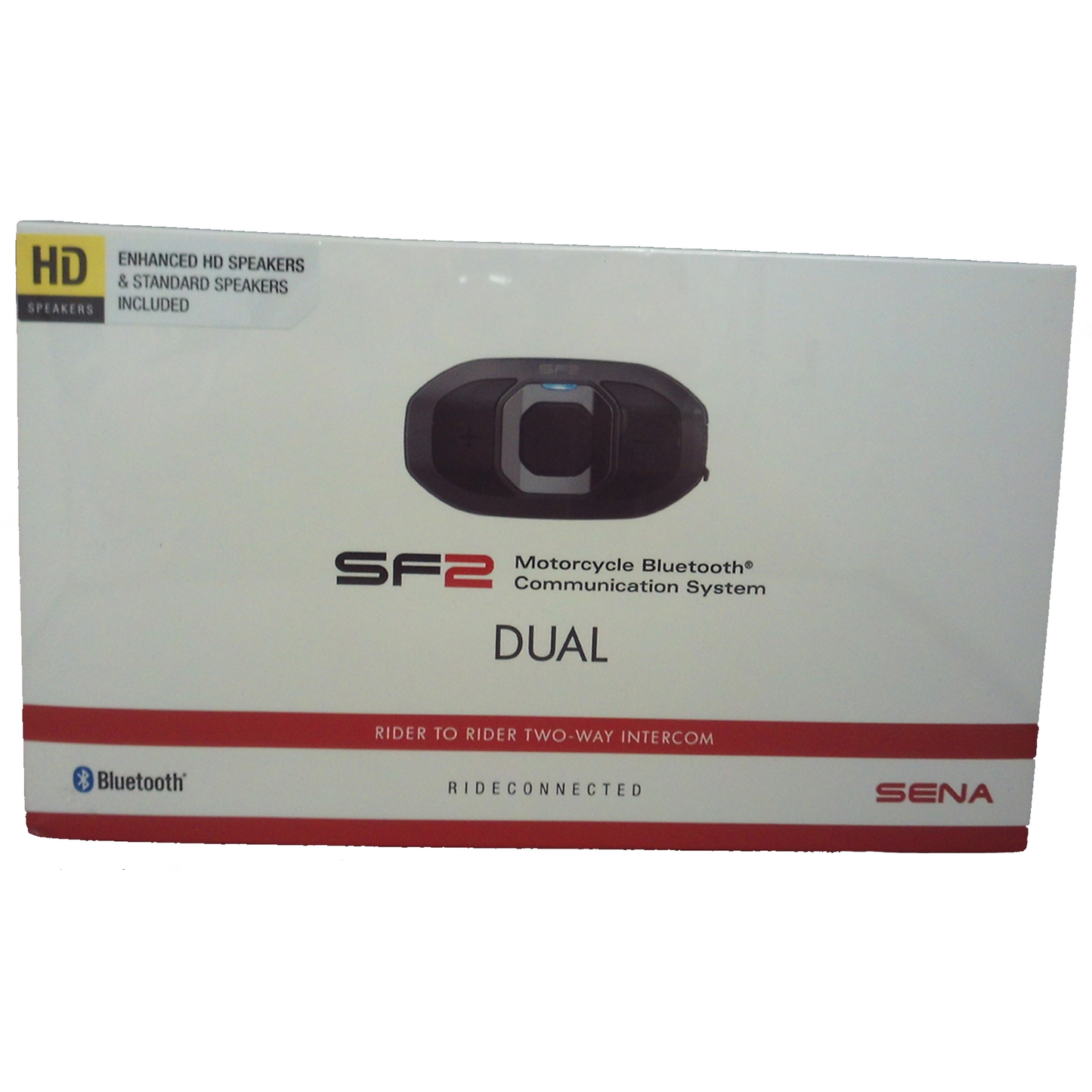 Sena Motorcycle Bluetooth Communication System SF2-02D Dual Pack