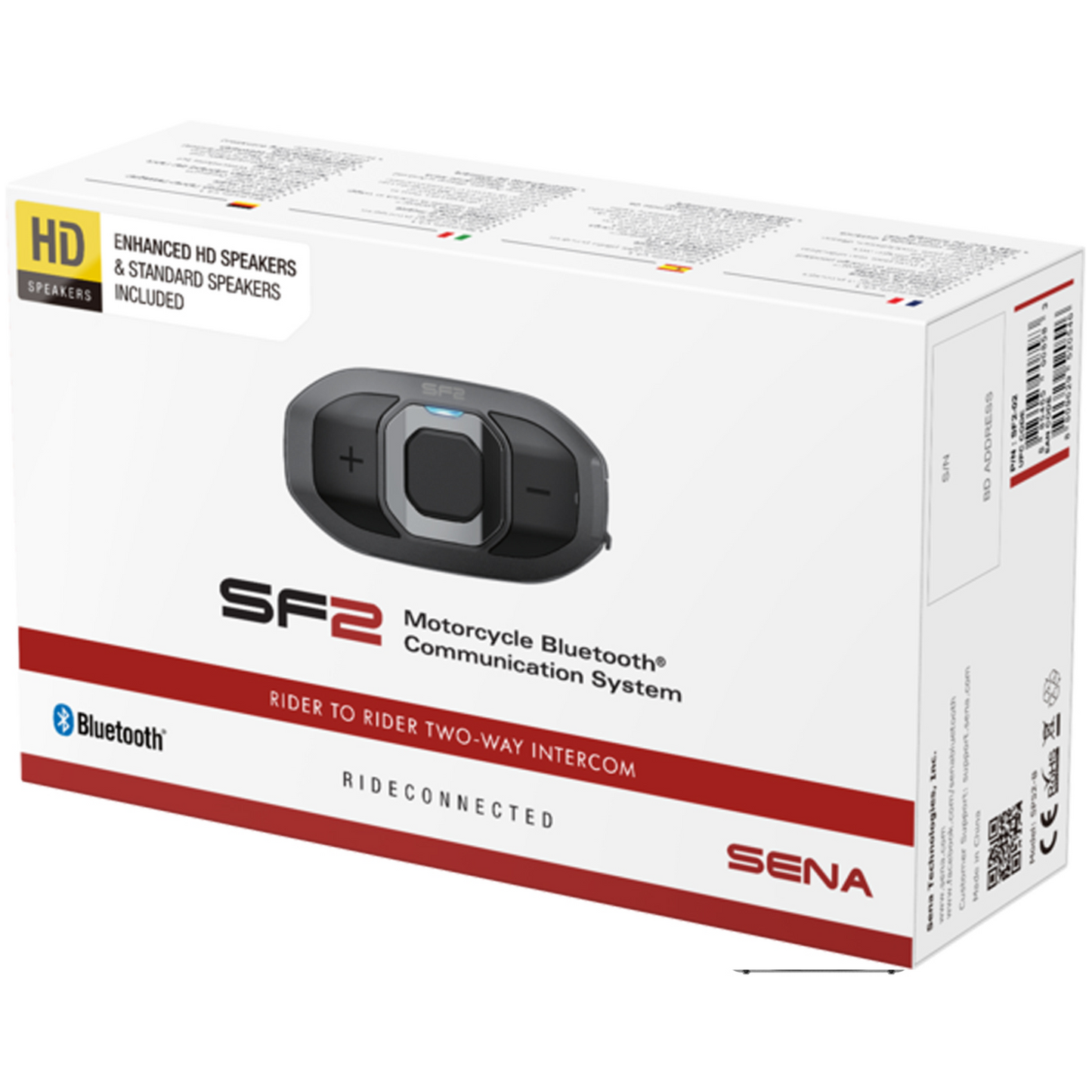 Sena Motorcycle Bluetooth Communication System SF2-02