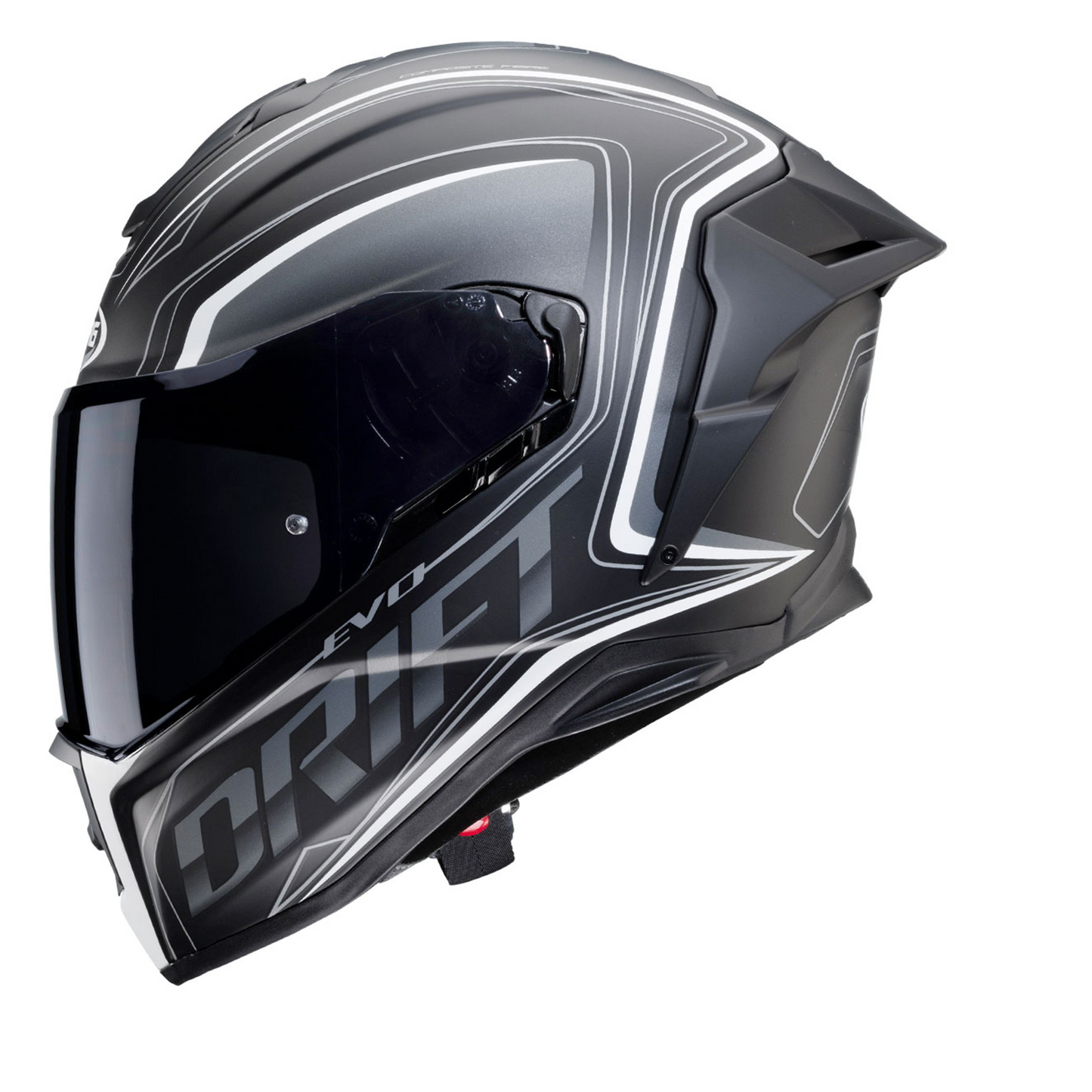 Caberg Drift Evo Integra - Matt Black/Anthracite/White