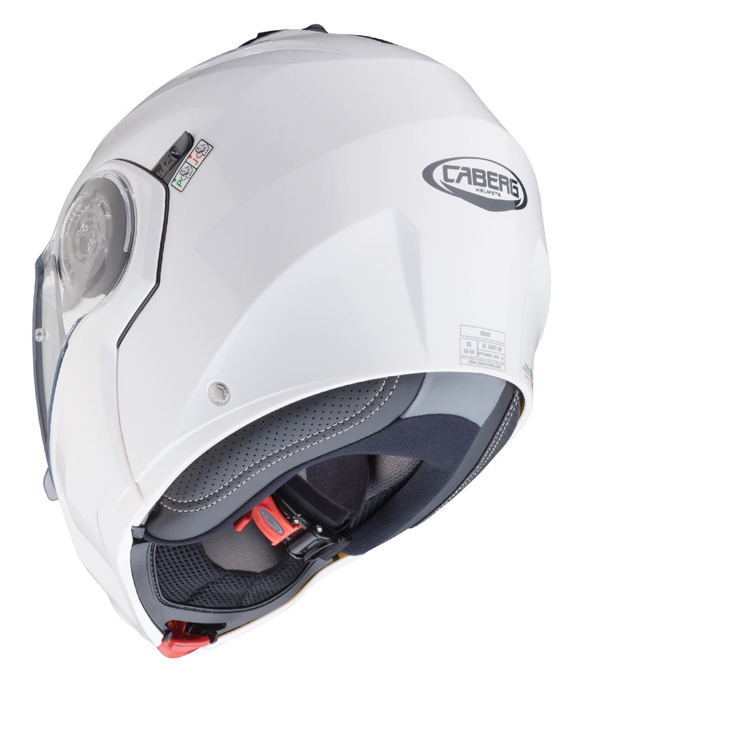 caberg droid patriot helmet Caberg Droid Metal White Motorcycle Motorbike Helmet – Gear Change Online