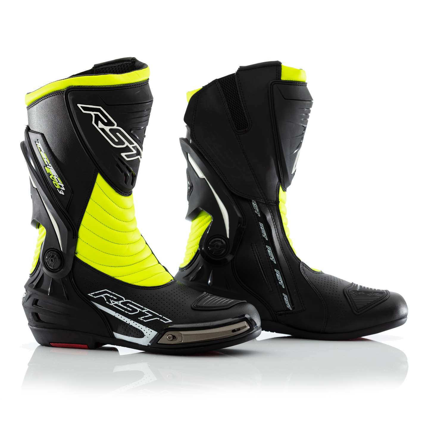 RST Tractech Evo III 3 CE Boots - Flo Yellow