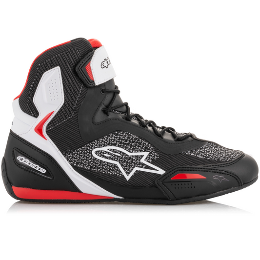 Alpinestars Faster-3 Ride Knit Shoes - Black/White/Red