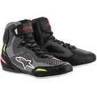 Alpinestars Faster-3 Ride Knit Shoes - Blk/Gry/Red/F.Yel
