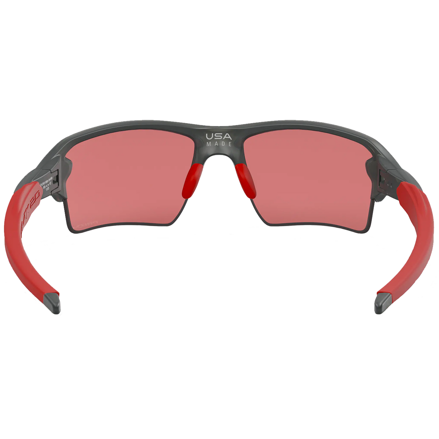Oakley Flak 2.0 XL Sunglasses (Matte Grey Smoke) Prizm Road Lens - Free Case