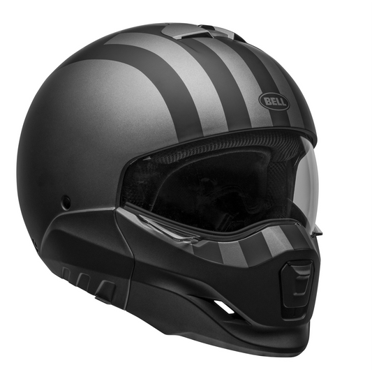 Bell Broozer - Freeride Matt Grey/Black - Includes Dark Visor