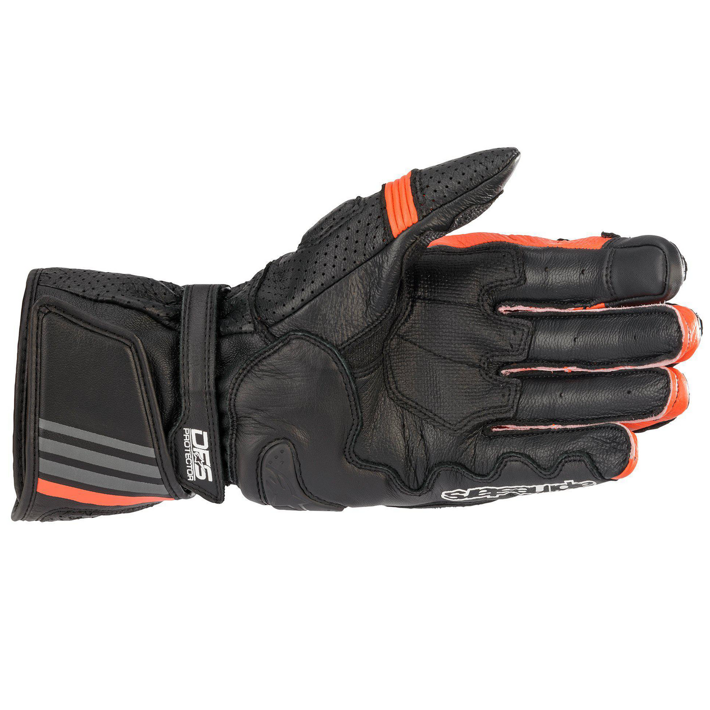 Alpinestars GP Plus R V2 Gloves - Black/Red Flo