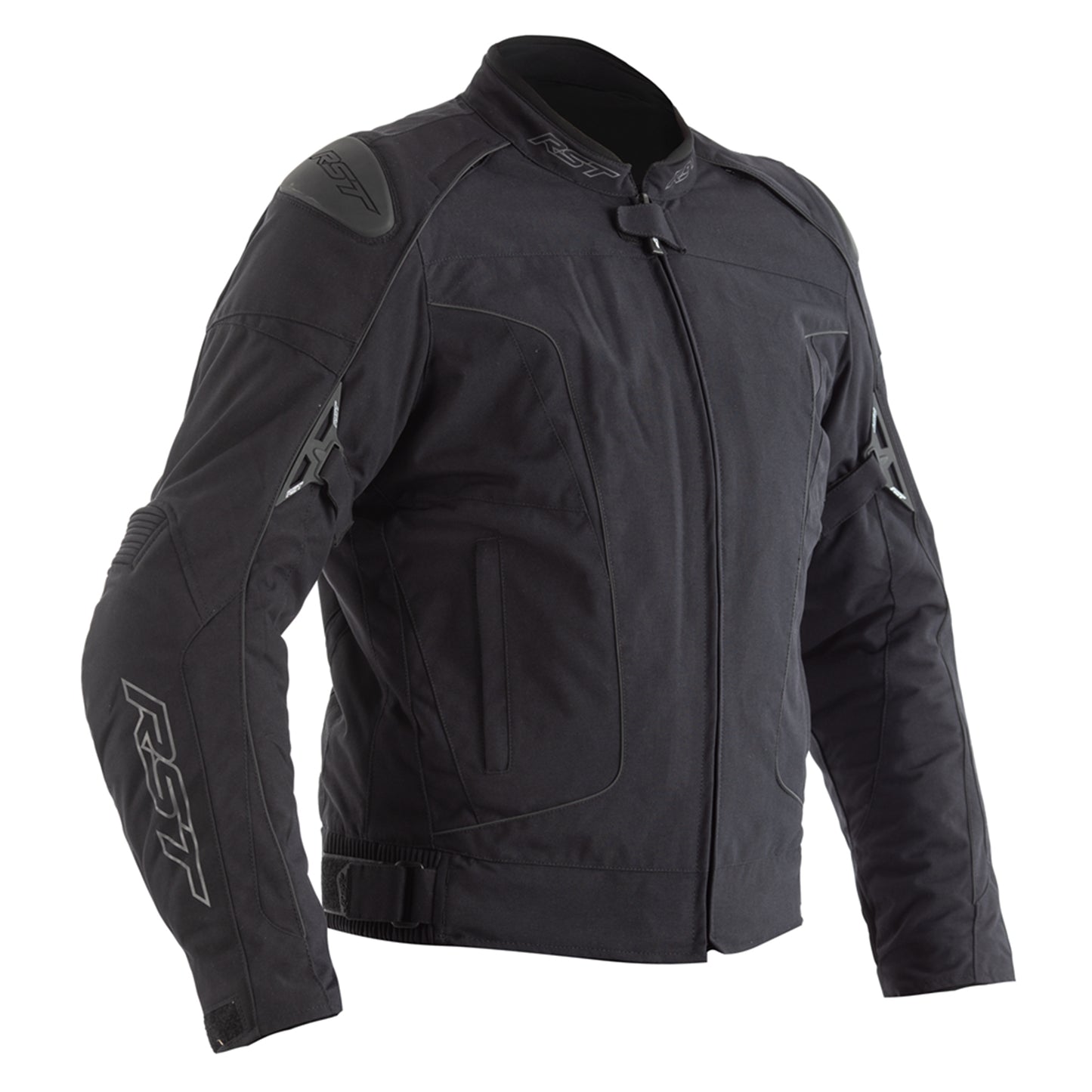 RST GT Airbag CE Men's Textile Riding/Racing Jacket - Black (2974)