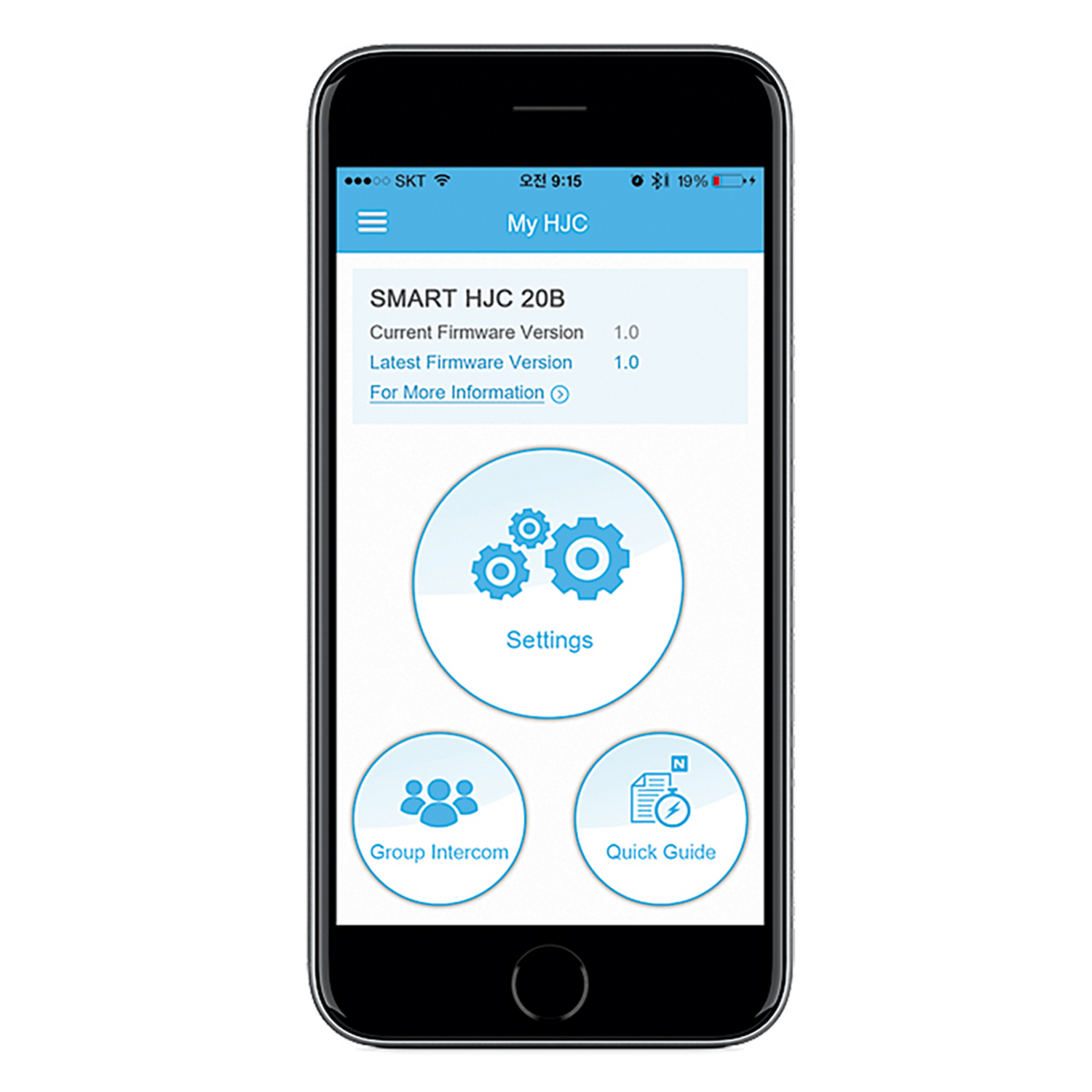 HJC Smart HJC 20B Bluetooth Communication System Gear Change Online