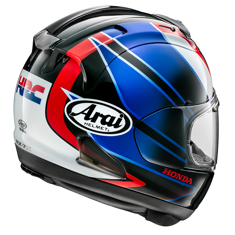Arai RX-7V - Honda CBR Blue