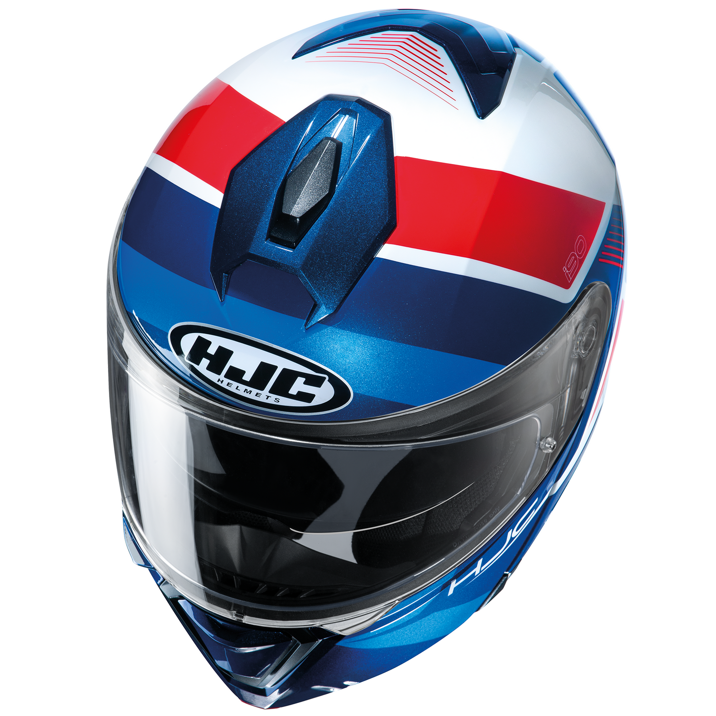 HJC I90 - Hollen Red White Blue