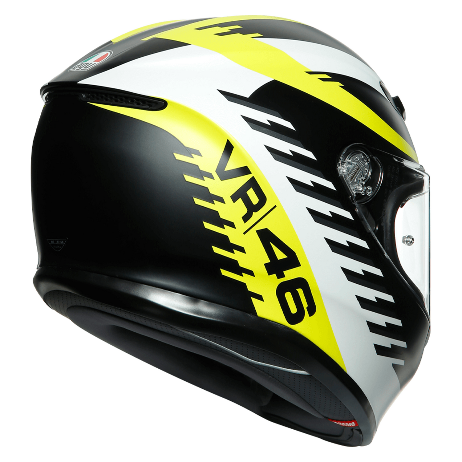 agv k6 replica AGV K6 VR46 Replica Full Face Motorcycle Motorbike Helmet – Gear Change Online
