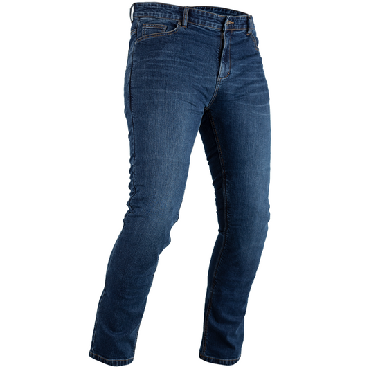 RST Tapered-Fit Reinforced CE Textile Jeans - Mid Blue Denim