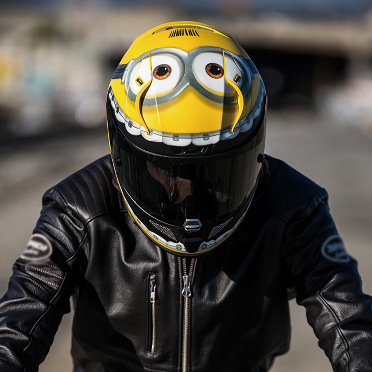 HJC RPHA 11 Full Face Motorcycle Helmet Otto Minions – Gear Change