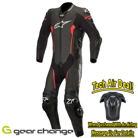 Alpinestars Missile leather suit Black/red