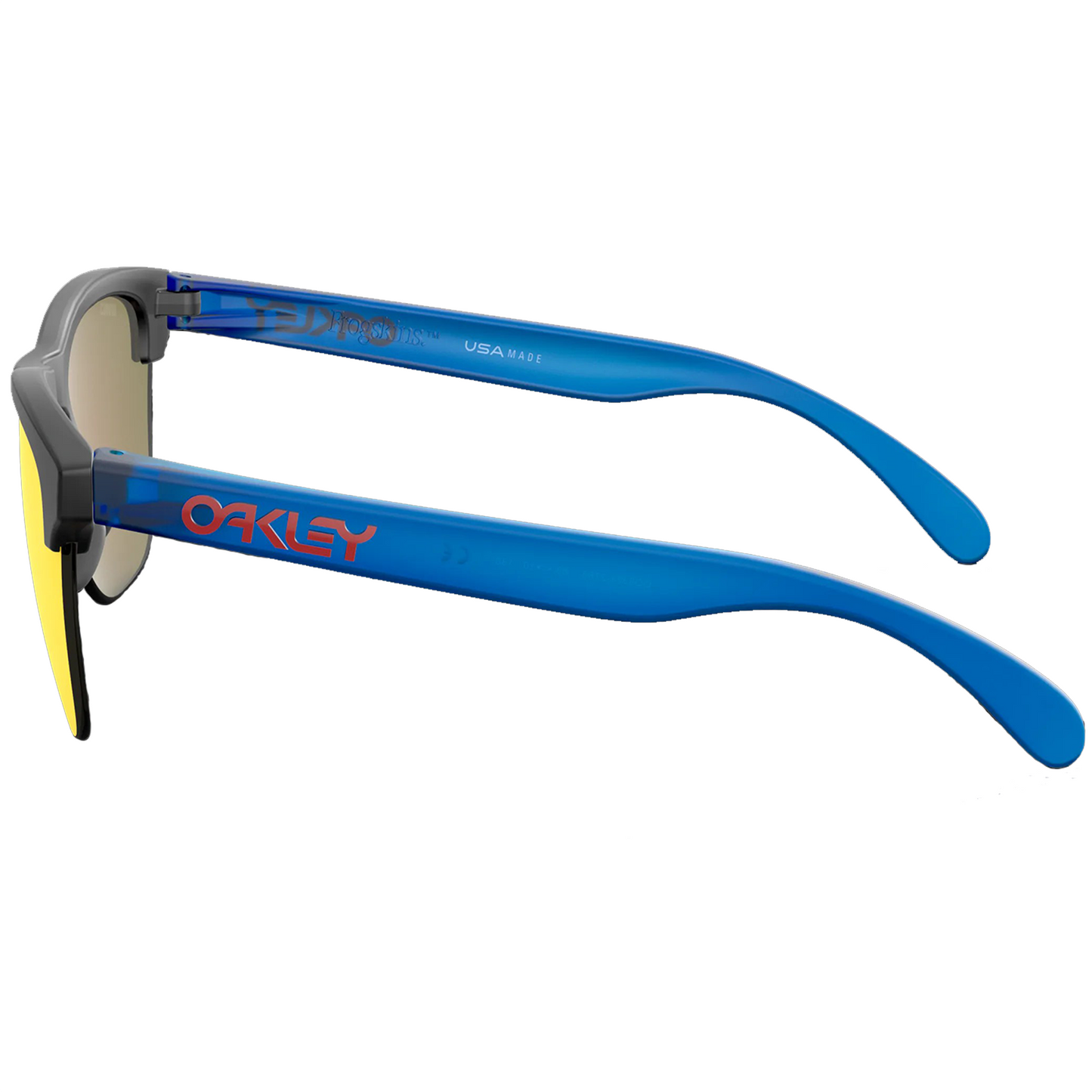 Oakley Frogskins Lite Sunglasses (Maverick Vinales Replica Matte Black Ink) Prizm Ruby Lens