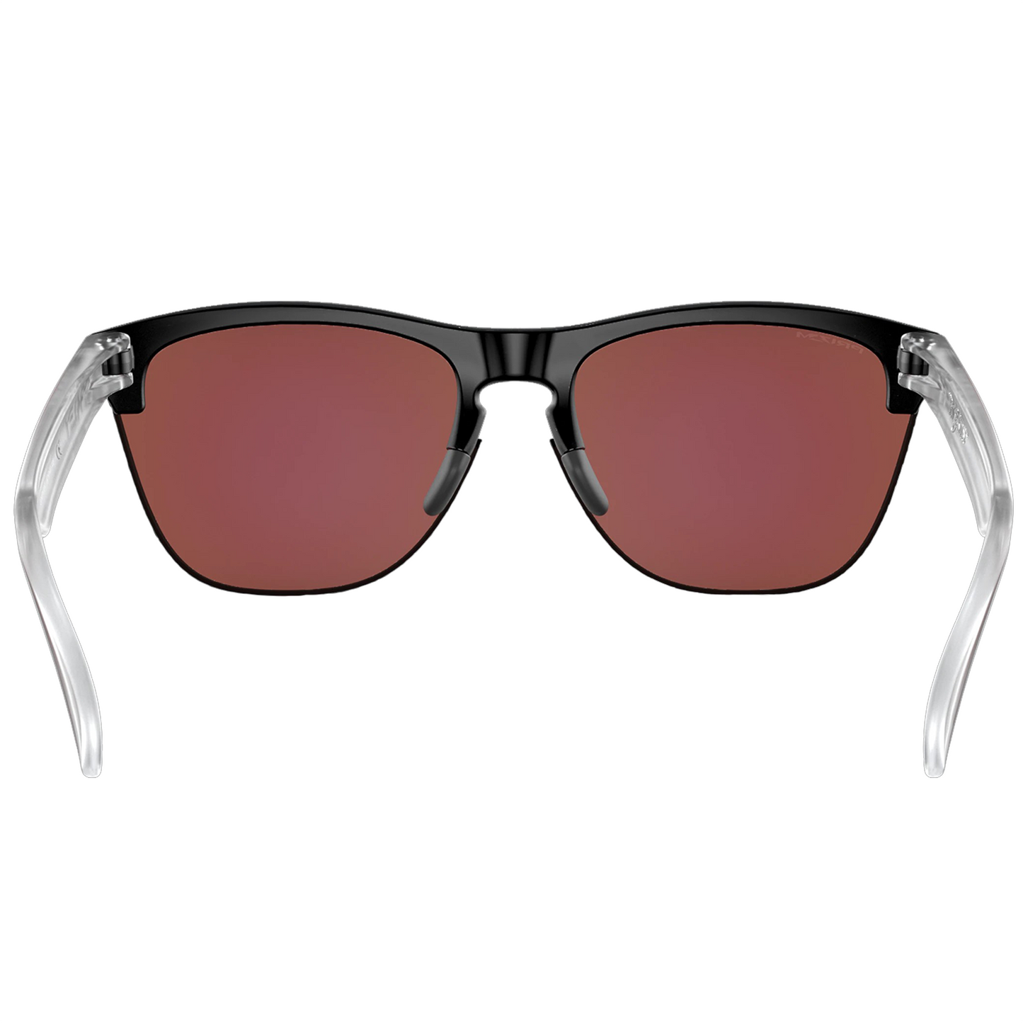 Oakley Frogskins Lite Sunglasses (Matte Black) Prizm Sapphire Lens - Free Case