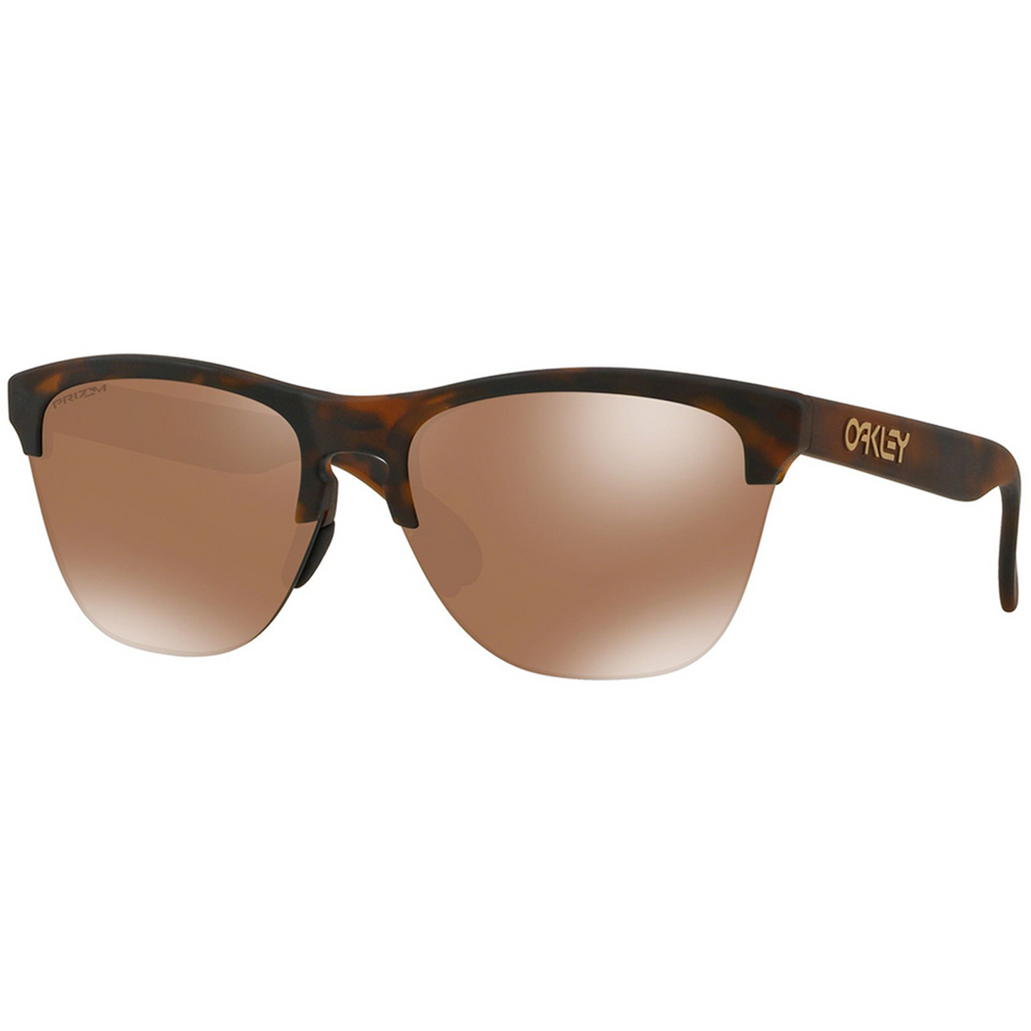 Oakley Frogskins Lite Sunglasses (Matt Brown Tortoise) Prizm Tungsten Lens