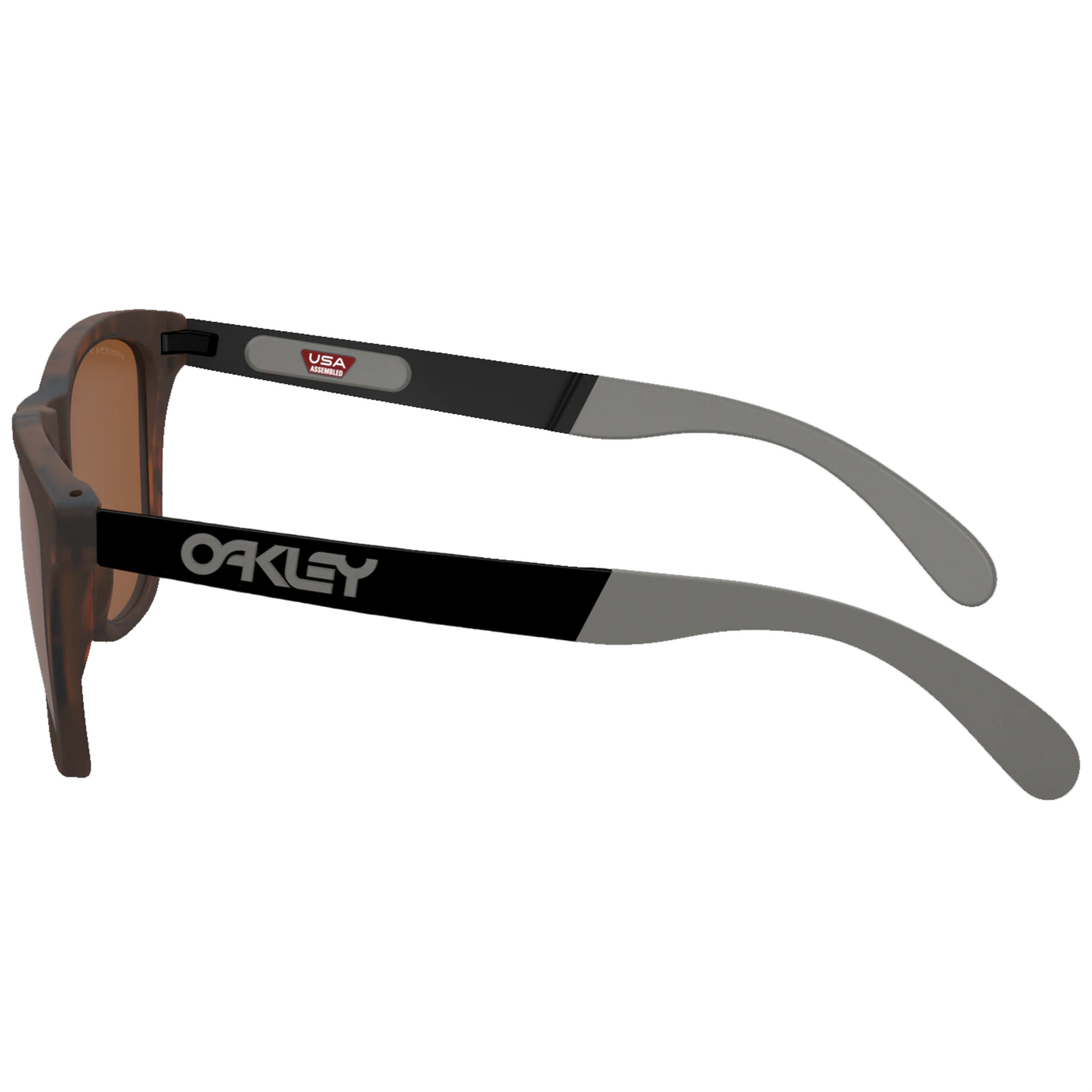 Oakley Frogskins Mix Sunglasses (Matte Brown Tortoise) Prizm Tungsten Polarized Lens