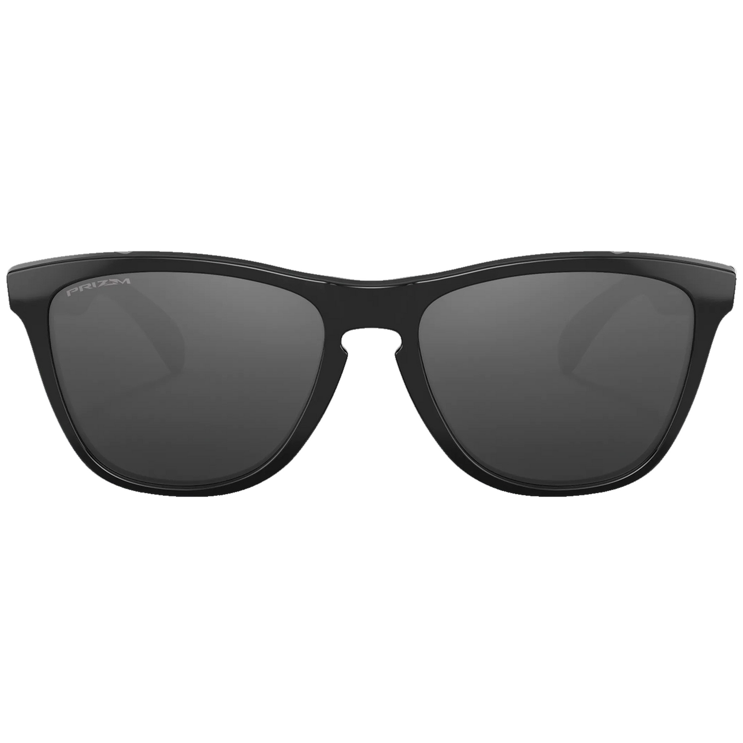 Oakley Frogskins Sunglasses (Polished Black) Prizm Black Lens - Free Case