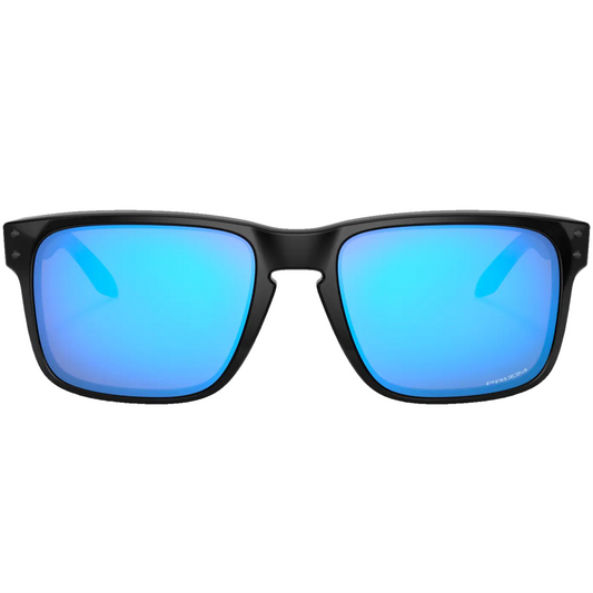 Oakley Holbrook Sunglasses (Polished Black) Prizm Sapphire Lens