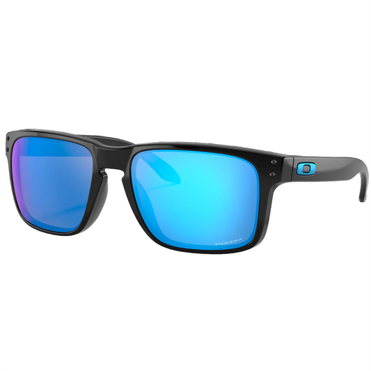 Oakley Holbrook Sunglasses (Polished Black) Prizm Sapphire Lens