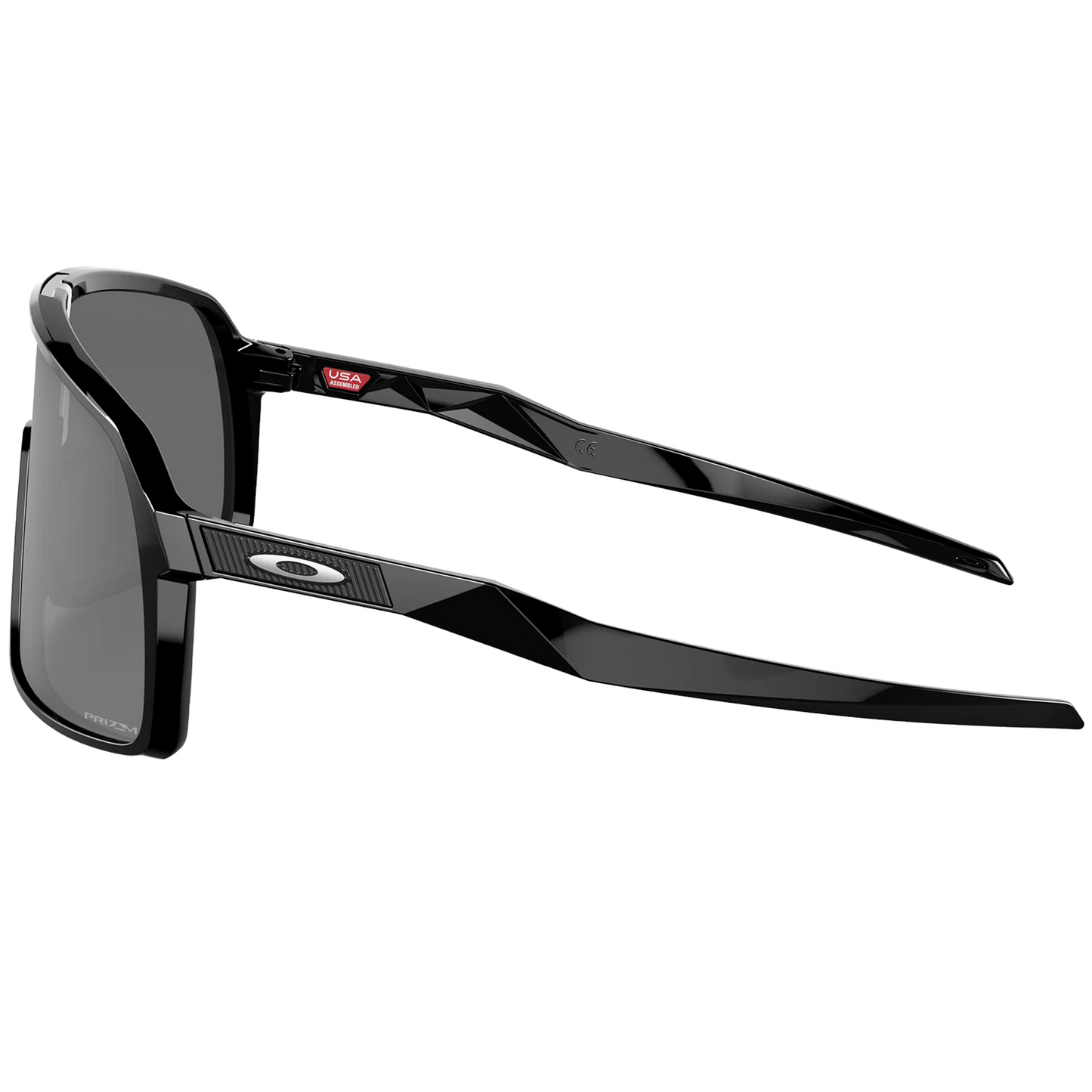 Oakley Oakley Sutro Sunglasses (Polished Black) Prizm Black Lens - Detail View
