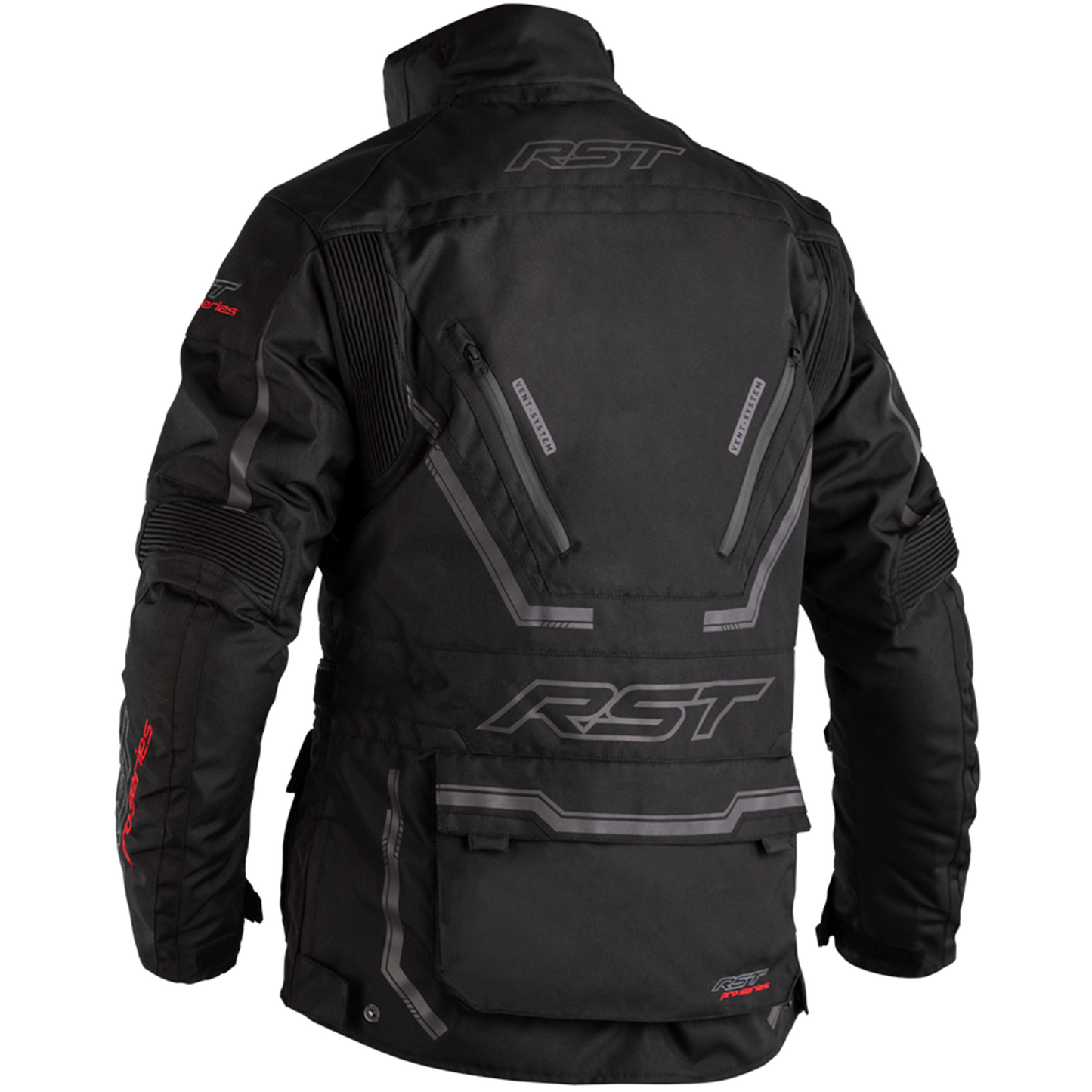 RST Pro Series Paragon 6 CE Textile Motorcycle Waterproof Touring Jacket Black Gear Change Online
