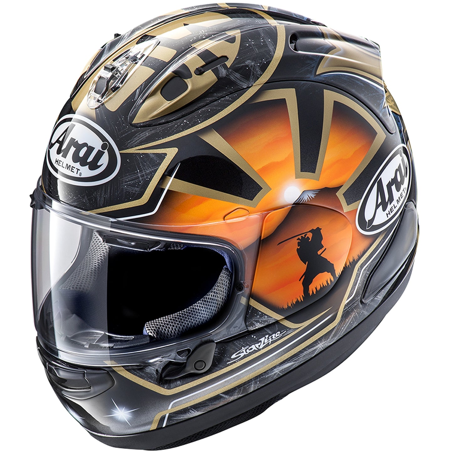 Arai RX-7V - Pedrosa Spirit Gold