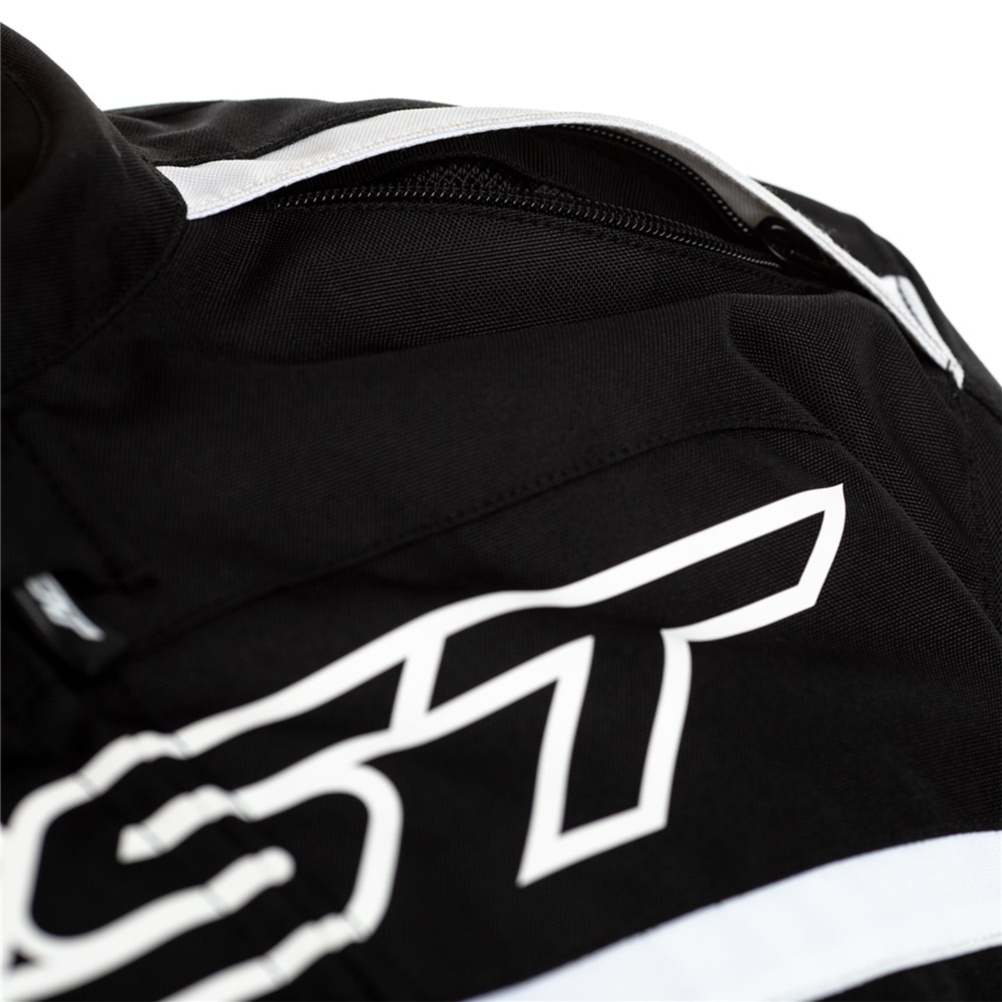 RST Pilot Air CE Men's Waterproof Textile Jacket - Black / White (2408)
