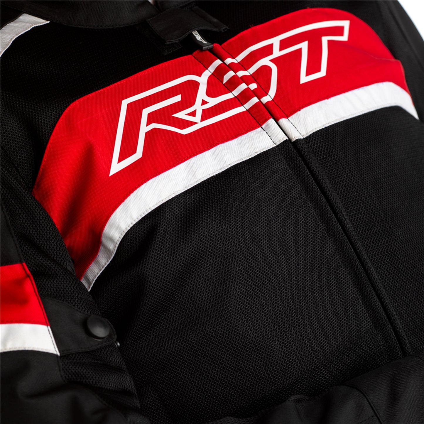 RST Pilot Air CE Men's Waterproof Textile Jacket - Black / Red / White (2408)