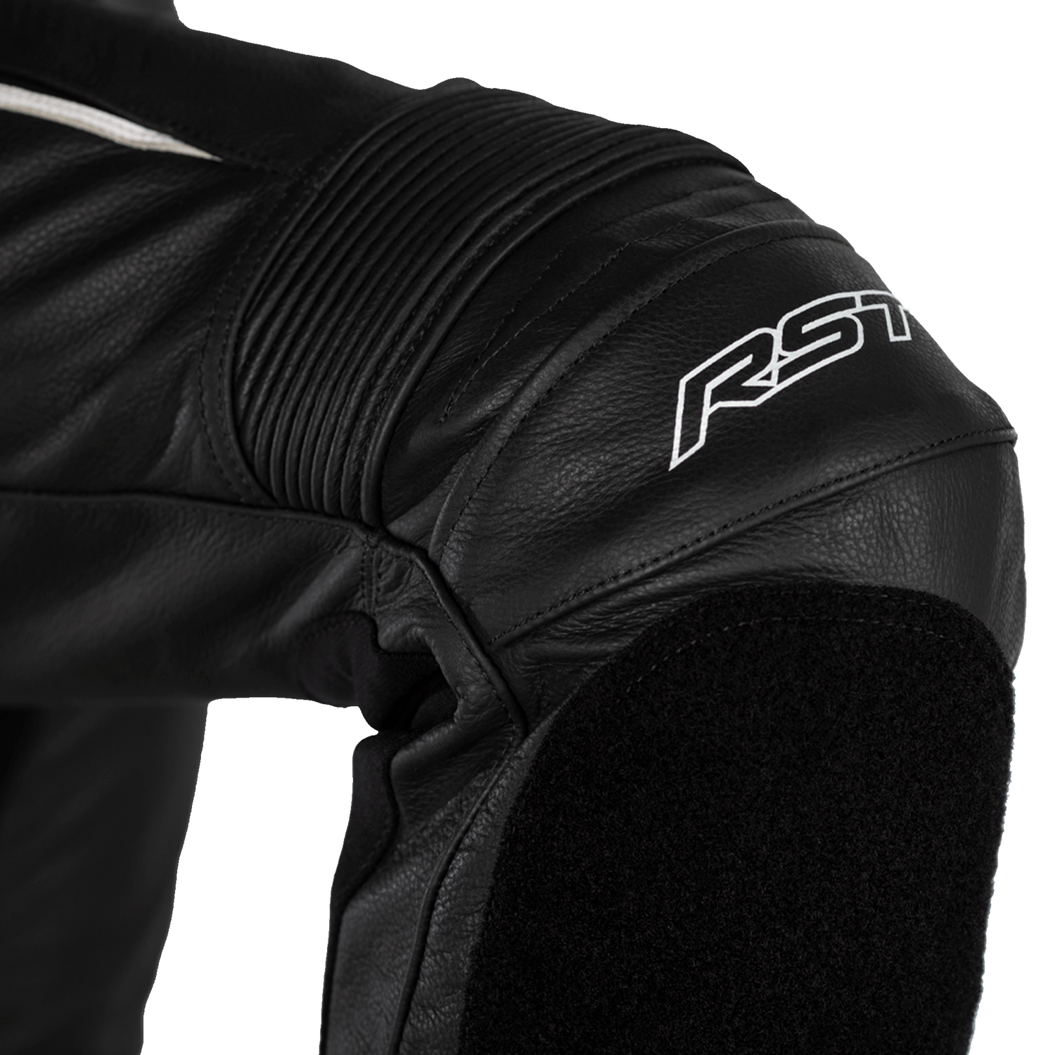 RST RST Podium Airbag (CE) One Piece Leather Suit - White (2522) - Rear View