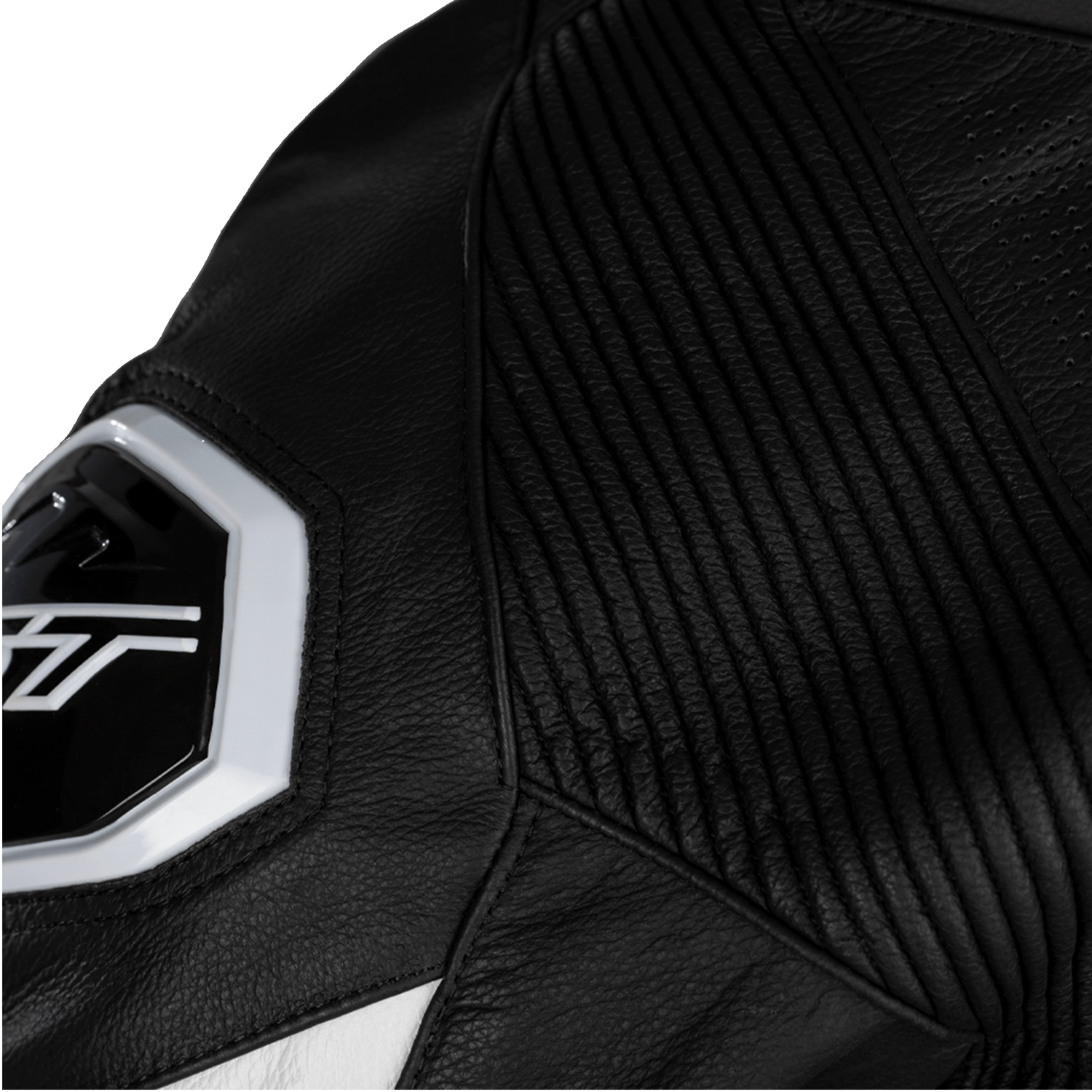 RST RST Podium Airbag (CE) One Piece Leather Suit - White (2522) - View 6